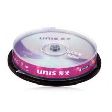 紫光（UNIS）DVD-R空白光盤/刻錄盤 鉆石系列 16速4.7GB 桶裝10片