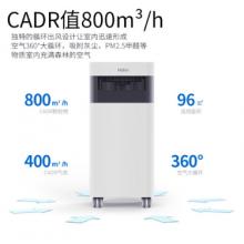 海爾（Haier） KJ800F-M800A 空氣凈化器 辦公室智能除甲醛霧霾PM2.5