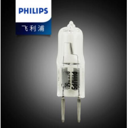 飛利浦 鹵素?zé)糁?G9小燈泡 G4鹵鎢LED燈珠 兩針插泡 插腳12V低壓  220V水晶燈光源 吊燈 花燈 筒燈 射燈 鹵素?zé)糁?G6.53粗腳 50W 10只裝 