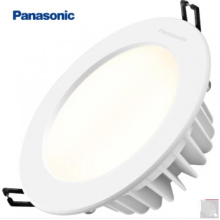 松下（Panasonic）筒燈射燈客廳臥室led嵌入式筒燈天花燈客廳燈牛眼燈 NNNC75603 7w 黃光3000K/中性光4000K/白光5000K 燦放系列 