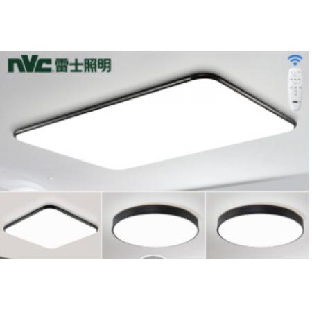 雷士（NVC）led吸頂燈北歐現(xiàn)代簡(jiǎn)約客廳臥室書(shū)房餐廳超薄燈飾燈具無(wú)極調(diào)光客廳燈 