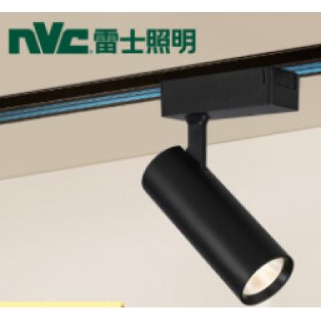 雷士照明（NVC）LED射燈導(dǎo)軌軌道射燈18w24w35w服裝店背景墻展廳照明COB明裝吸頂燈 黑色/白色 35w 正白光 /暖白光/暖黃光 角度可調(diào) 需自購(gòu)3線導(dǎo)軌 