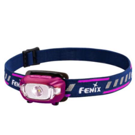 菲尼克斯Fenix 輕便小巧頭燈 戶外夜跑大泛光頭燈 HL15紫色200流明