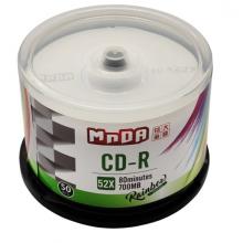銘大金碟（MNDA） 彩虹系列 檔案級(jí) CD-R空白光盤(pán)/刻錄盤(pán) 700M 52X 桶裝（50片桶裝）