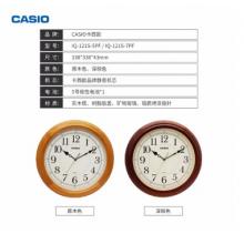 卡西歐（CASIO）IQ-121S-5PF  實木靜音掛鐘