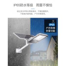 雷士照明（NVC）太陽能燈路燈戶外LED投光燈家用庭院燈高亮新農(nóng)村壁燈LED投光燈防水室外圍墻燈 【照射面積150平方米】100瓦