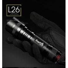 神火（supfire）L26 5W強(qiáng)光手電筒 USB充電式遠(yuǎn)射款LED騎行戶外燈 配26650電池