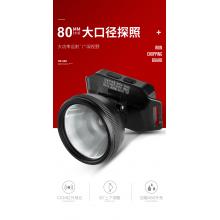 神火（supfire）HL12頭燈強(qiáng)光遠(yuǎn)射充電式大頭夜釣燈LED燈頭戴式探照燈
