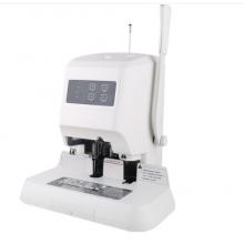 得力（deli）財務憑證裝訂機 會計專用打孔機 熱熔鉚管裝訂機 激光定位自動型(裝訂厚度50mm) 14600