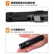 菲尼克斯Fenix 輕巧便攜式手電筒 戶外登山騎行防水手電筒 E35旗艦版(2016)黑色1000流明