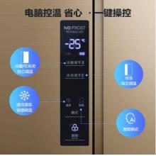 海信（Hisense）519升對開門電冰箱 變頻風冷無霜雙開門 纖薄大容量 BCD-519WTVBP