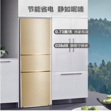 海信 (Hisense) 252升三門冰箱 小型冰箱 靜音 電冰箱 BCD-252WYK1DS