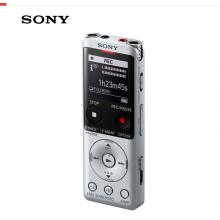 索尼（SONY）錄音筆ICD-UX575F 16GB 銀色 智能降噪升級款 專業(yè)線性錄音棒 商務(wù)學(xué)習(xí)采訪支持內(nèi)錄