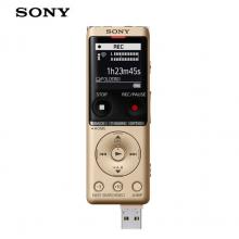 索尼（SONY）錄音筆ICD-UX570F 4GB 金色 智能降噪升級(jí)款 專業(yè)線性錄音棒 商務(wù)學(xué)習(xí)采訪支持內(nèi)錄