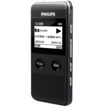 飛利浦（PHILIPS）VTR6080 8GB 錄音筆 語(yǔ)音轉(zhuǎn)文本 高清錄音器專業(yè)記錄降噪 黑色 