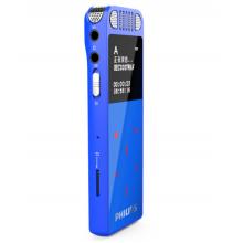 飛利浦（PHILIPS）VTR8060 16GB 會議 學習記錄 WIFI 語音轉文本 APP文件傳輸分享 智能數(shù)字降噪錄音筆 藍色 