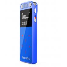 飛利浦（PHILIPS）VTR8060 16GB 會議 學習記錄 WIFI 語音轉文本 APP文件傳輸分享 智能數(shù)字降噪錄音筆 藍色 