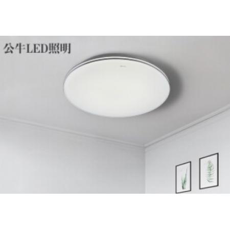 公牛led吸頂燈家用燈具陽臺廚房臥室簡約現(xiàn)代圓形餐廳客廳燈超薄12W18W24W三段調(diào)光LED吸頂燈 水紋18W 33*7.5 5700k適5-10平