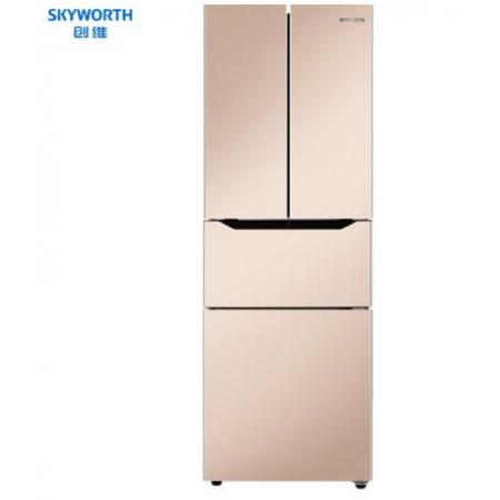 創(chuàng)維（Skyworth）268升 法式多門冰箱 四門電冰箱 風冷無霜 靜音節(jié)能時尚 BCD-268WY普利金