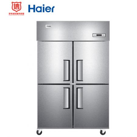 海爾 Haier 商用不銹鋼四門廚房冰箱 立式雙溫冰柜冷柜 SL-1020C2D2