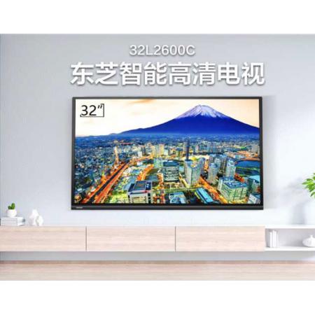 東芝（TOSHIBA）32L2600C 32英寸 智能安卓WiFi火箭炮 液晶電視機（黑色）