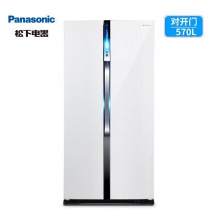 松下(Panasonic)NR-W56S1-W 570升對開門變頻風(fēng)冷無霜冰箱 AG銀離子雙循環(huán)制冷
