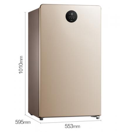 美的(Midea)118升 分區(qū)大抽屜防串味立式冷柜 小冰箱冰柜 BD/BC-118UEM
