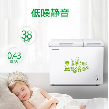 容聲(Ronshen) 165升 冰柜 大冷凍雙溫冷柜 大容量 一級能效 BCD-165MB