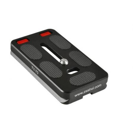 思銳（SIRUI）快裝板 TY70 通用型快裝板 適用G系 K系云臺(tái)通用