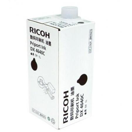 理光（Ricoh）DX4640C(1000cc/瓶*6支)黑油墨 適用于DX4640PD
