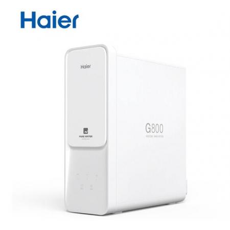 海爾（Haier） 家用凈水器800G無桶大通量雙出水直飲機(jī)云凈HRO8H98-2反滲透TDS智能龍頭APP互聯(lián)純水機(jī)