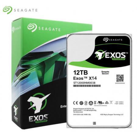 希捷(Seagate)12TB 256MB 7200RPM 企業(yè)級(jí)硬盤 SAS接口 希捷銀河Exos X14系列(ST12000NM0038)大容量安全可靠