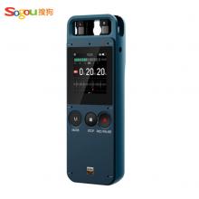 搜狗Sogou AI智能錄音筆E1 終身免費轉(zhuǎn)文字 中英文同聲傳譯 8麥拾音 多語言翻譯 32G+云存儲 藍色