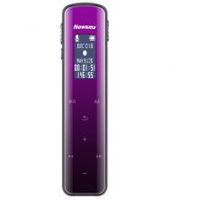 紐曼（Newsmy）錄音筆 V29 32G 大電量長待機 觸控鍵專業(yè)高清遠距降噪聲控FM收音機 學習培訓會議留證 漸變紫 