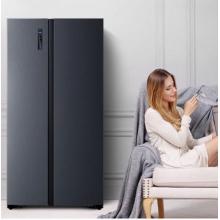 海信（Hisense）532升對(duì)開門變頻無霜凈味冰箱 節(jié)能靜音纖薄大容量雙開門BCD-532WFK1DPQ