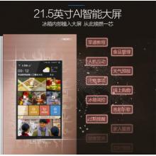 創(chuàng)維（SKYWORTH）536升對開門冰箱 變頻風冷無霜 21.5英寸智能大屏 恒溫酒柜 金棕 BCD-536WGPi