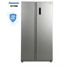 松下（Panasonic）570升大容量對(duì)開門冰箱 0.1度調(diào)節(jié) 銀離子抗菌裝置 一鍵速凍 NR-EW57S1-S