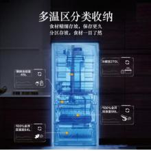 松下（Panasonic）498升多門冰箱 深絲銀 全開抽屜 抗菌除異味 變頻風(fēng)冷無霜 新鮮凍結(jié) NR-E531TG-S