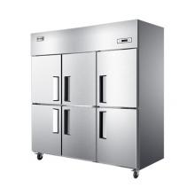 海爾 Haier 商用不銹鋼六門廚房冰箱 立式雙溫冰柜冷柜 SL-1450C3D3