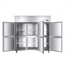 海爾 Haier 商用不銹鋼六門廚房冰箱 立式雙溫冰柜冷柜 SL-1450C3D3