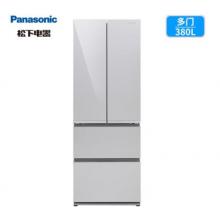 松下(Panasonic)NR-DE39TXP-S 380升多門變頻風(fēng)冷無霜冰箱AG銀離子玻璃面板
