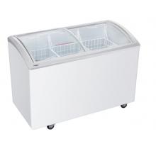海爾 Haier 330升商用冷藏冷凍轉(zhuǎn)換冰柜 圓弧玻璃門冷柜 SC/SD-330HDS