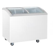海爾 Haier 260升商用冷藏冷凍轉(zhuǎn)換冰柜 圓弧玻璃門(mén)冷柜 SC/SD-260HDS