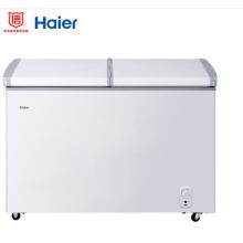海爾（Haier） 273升冷柜 蝶形門 側掀門 單箱變溫冰柜  臥式冰箱 BC/BD-273SEA
