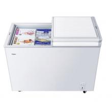 海爾（Haier） 273升冷柜 蝶形門 側(cè)掀門 單箱變溫冰柜  臥式冰箱 BC/BD-273SEA