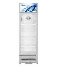 海爾（Haier）310升風冷雙層門防凝露冰柜 商用冷藏飲料冷柜 SC-328D