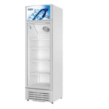 海爾（Haier）310升風冷雙層門防凝露冰柜 商用冷藏飲料冷柜 SC-328D
