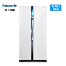 松下(Panasonic)NR-W56S1-W 570升對開門變頻風(fēng)冷無霜冰箱 AG銀離子雙循環(huán)制冷
