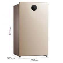 美的(Midea)118升 分區(qū)大抽屜防串味立式冷柜 小冰箱冰柜 BD/BC-118UEM