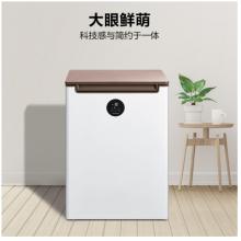美的(Midea)150升 迷你小冷柜 冷藏冷凍變溫柜 抑菌凈味 一級能效 單溫小冰箱 (白色) BD/BC-150KEV